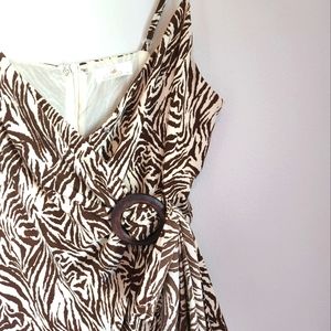 Sexy Animal Print Dress